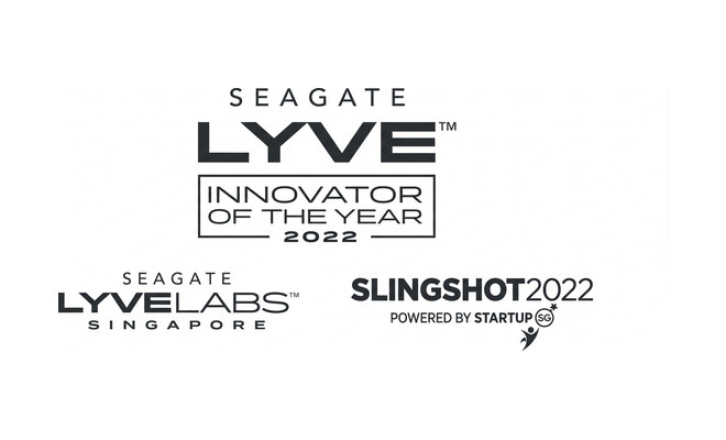 Seagate Lyve Innovator of the Year 2022, with Seagate Lyve Labs Singapore and Slingshot 2022